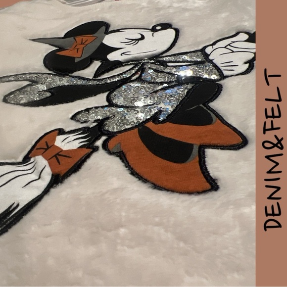 Girls Disney Minnie Mouse Halloween 2 Piece Set | Sweatshirt/Pants | NEW/NWOT!🖤 - Picture 5 of 6